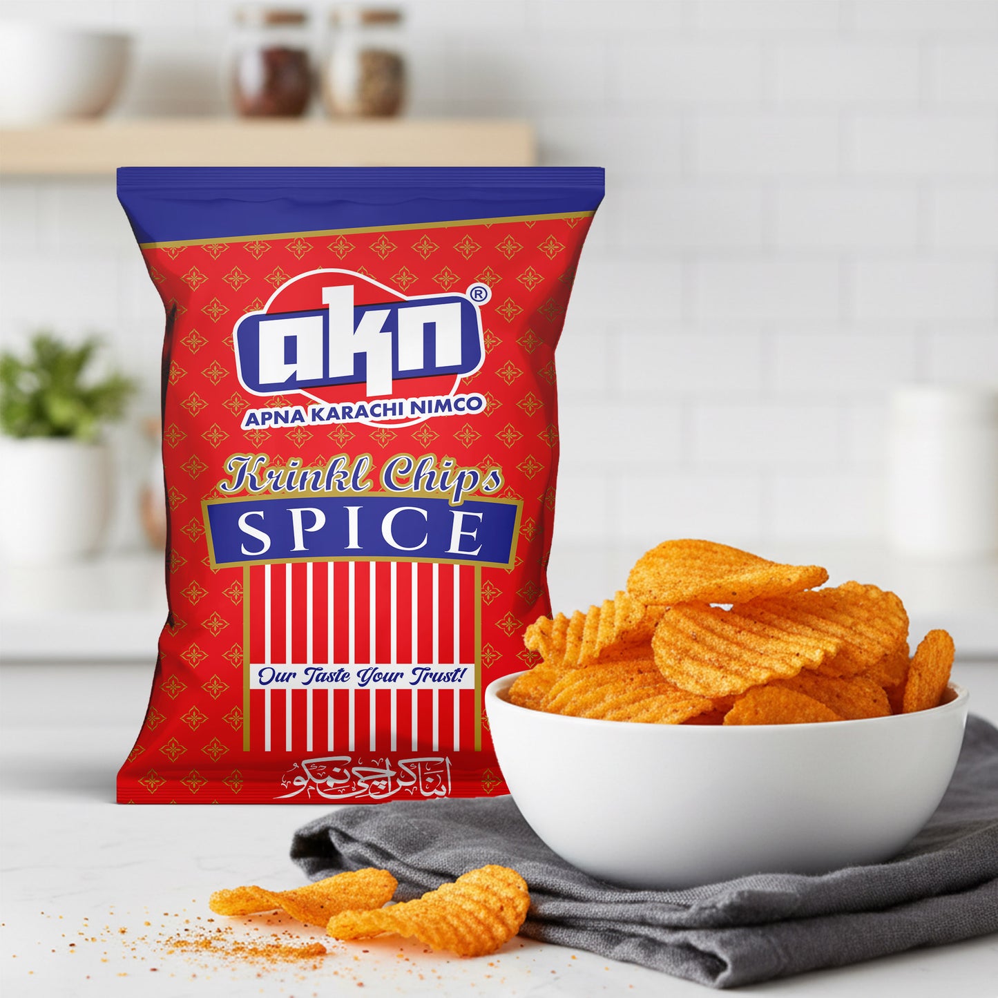 Krinkle Chips Spice