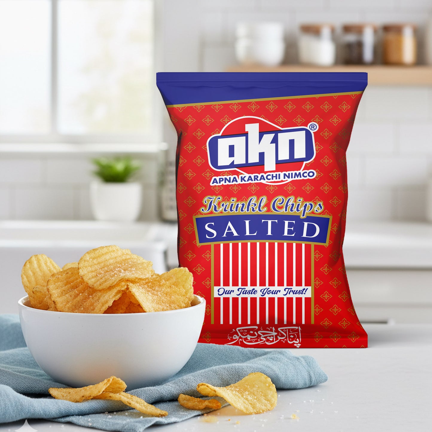 Krinkle Chips Salted
